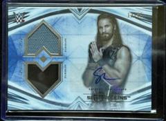 Seth Rollins [Blue] Wrestling Cards 2020 Topps WWE Undisputed Dual Relic Autographs Prices