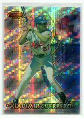 Vladimir Guerrero [Atomic Refractor] Baseball Cards 1997 Bowman's Best Preview Prices