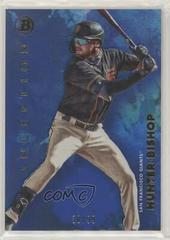 Hunter Bishop [Blue Foil] Baseball Cards 2021 Bowman Inception Prices