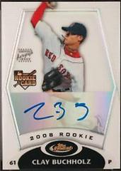 Clay Buchholz [Refractor Autograph] #160 Baseball Cards 2008 Finest Prices