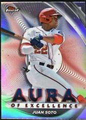 Juan Soto Baseball Cards 2022 Topps Finest Aura of Excellence Prices