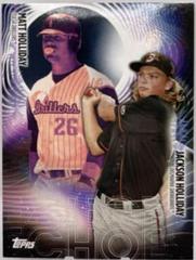Matt Holliday, Jackson Holliday [Autograph Black] Baseball Cards 2023 Topps Pro Debut Echoes Prices