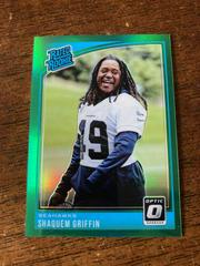 Shaquem Griffin [Green] #196 Football Cards 2018 Donruss Optic Prices