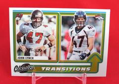 John Lynch [Gold] Football Cards 2022 Panini Classics Transitions Prices