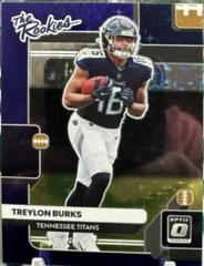 Treylon Burks [Purple Stars] #TR-10 Football Cards 2022 Panini Donruss Optic The Rookies Prices