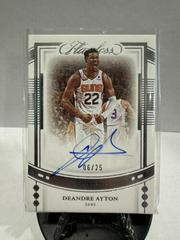 Deandre Ayton #2 Basketball Cards 2022 Panini Flawless Draft Gem Signature Prices