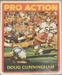 Doug Cunningham [In Action] #345 Football Cards 1972 Topps Prices