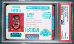 Jalen Green #2 Basketball Cards 2022 Panini Contenders License to Dominate Prices