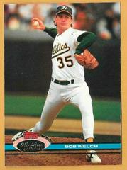 Bob Welch #79 Baseball Cards 1991 Stadium Club Prices