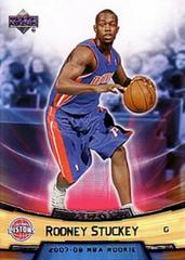 Rodney Stuckey #23 Basketball Cards 2007 Upper Deck Rookie Box Set Prices
