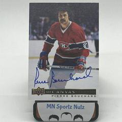 Pierre Bouchard [Autograph] #C-78 Hockey Cards 2020 SP Signature Edition Legends UD Canvas Prices