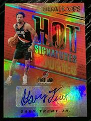 Gary Trent Jr. Basketball Cards 2018 Panini Hoops Hot Signatures Rookies Prices