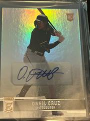 Oneil Cruz [Autograph] Baseball Cards 2022 Panini Chronicles Elite Prices