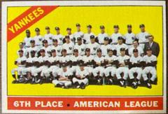 Yankees Team #92 Baseball Cards 1966 O Pee Chee Prices