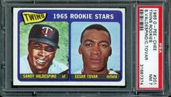Twins Rookies [S. Valdespino, C. Tovar] Baseball Cards 1965 O Pee Chee Prices