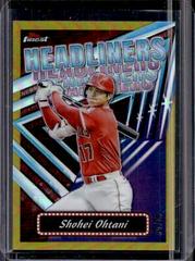 Shohei Ohtani [Gold] #FH-1 Baseball Cards 2023 Topps Finest Headliners Prices