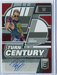 Tyler Breeze [Red] #57 Wrestling Cards 2023 Donruss Elite WWE Turn of the Century Signature Prices