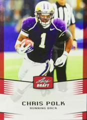 Chris Polk #8 Football Cards 2012 Leaf Draft Prices