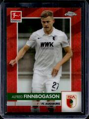 Alfred Finnbogason [Red Refractor] Soccer Cards 2020 Topps Chrome Bundesliga Prices