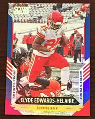 Clyde Edwards Helaire [Artist's Proof] Football Cards 2021 Panini Score Prices