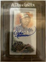 Andre Dawson Baseball Cards 2022 Topps Allen & Ginter Mini Autographs Prices