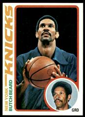 Butch Beard Basketball Cards 1978 Topps Prices