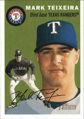 Mark Teixeira #95 Baseball Cards 2003 Topps Heritage Prices