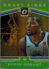 Kevin Durant [Lime Green] Basketball Cards 2017 Panini Donruss Optic Court Kings Prices