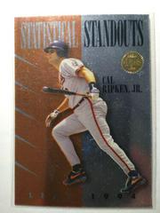 cal ripken jr #10 Baseball Cards 1994 Leaf Statistical Standouts Prices