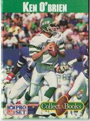 Ken O'Brien Football Cards 1990 Pro Set Collect A Books Prices