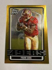 Frank Gore [Chrome Gold] #89 Football Cards 2007 Topps Draft Picks & Prospects Prices