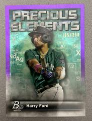 Harry Ford [Purple] Baseball Cards 2023 Bowman Platinum Precious Elements Prices