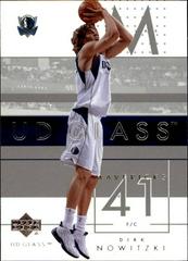 Dirk Nowitzki #13 Basketball Cards 2003 Upper Deck Glass Prices