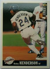 Rickey Henderson #211 Baseball Cards 1997 Collector's Choice Prices
