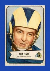 Tom Fears Football Cards 1954 Bowman Prices