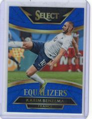 Karim Benzema [Blue Prizm] #9 Soccer Cards 2015 Panini Select Equalizers Prices
