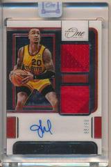 John Collins Basketball Cards 2021 Panini One and One Dual Jersey Autographs Prices