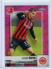 Andre Silva [Pink Wave Refractor] #36 Soccer Cards 2020 Topps Chrome Bundesliga Prices