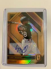 Luis Robert [Autographs] #14 Baseball Cards 2021 Panini Chronicles Gold Standard Prices