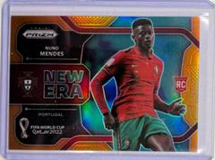 Nuno Mendes [Orange] Soccer Cards 2022 Panini Prizm World Cup New Era Prices
