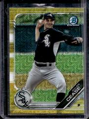 Dylan Cease [Gold Refractor] Baseball Cards 2019 Bowman Mega Box Chrome Prices