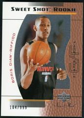 Boris Diaw-Riffiod Basketball Cards 2003 Upper Deck Sweet Shot Prices