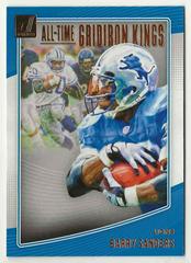 Barry Sanders Football Cards 2018 Donruss All-Time Gridiron Kings Prices