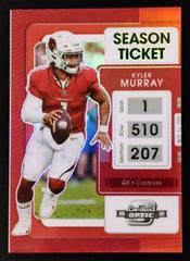 Kyler Murray [Red] #1 Football Cards 2021 Panini Contenders Optic Prices