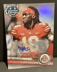 Marvin Harrison Jr. [SP Variation Autograph] #4 Football Cards 2023 Bowman Chrome University Prices