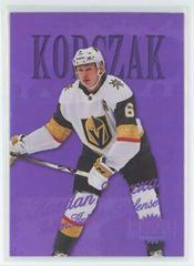 Kaedan Korczak [Purple Spectrum FX] Hockey Cards 2022 Skybox Metal Universe 1998-99 Retro Prices