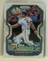 George Brett [White Sparkle Prizm] #188 Baseball Cards 2021 Panini Prizm Prices