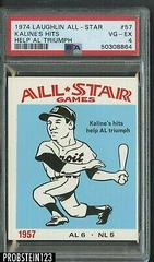 Kaline's Hits [Help Al Triumph] Baseball Cards 1974 Laughlin All Star Prices