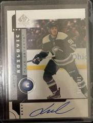 Jack Roslovic Hockey Cards 2021 SP Authentic 2001-02 Retro Autographs Prices