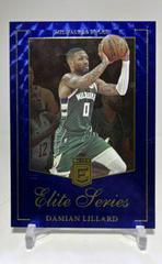 Damian Lillard [Blue] #10 Basketball Cards 2023 Donruss Elite Series Prices